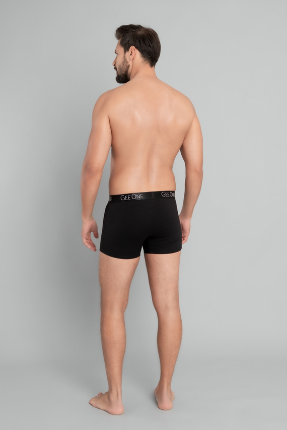 Boxeri bărbați Fluo Italian Fashion - negru/portocaliu fluo