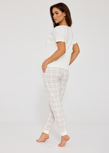 Pijama damă Cornette 730/341 Flow bumbac – pijama cu pantaloni lungi