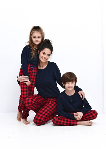 Bonnie Kids Sensis pijama pentru fete - albastru marin