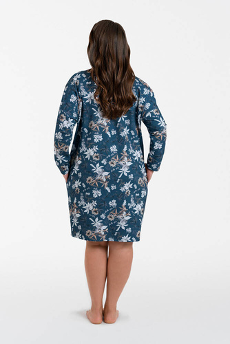 Nikjana tunică cu mânecă lungă pentru femei Italian Fashion - print 