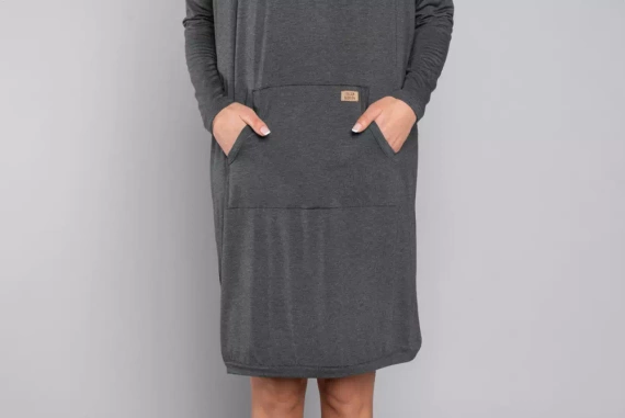 Tirana Tunică pentru femei și gravide Italian Fashion - albastru marin 