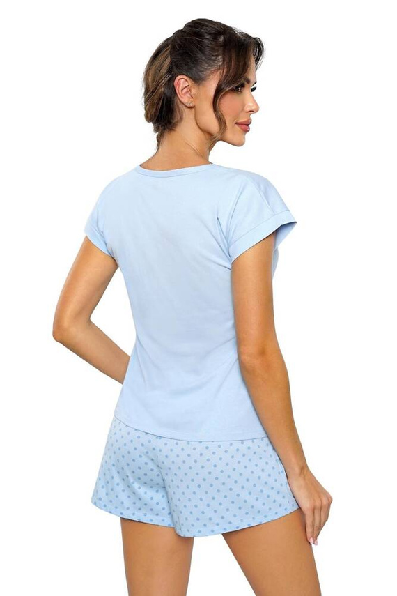 Sky Short Pijamale dama Donna albastru