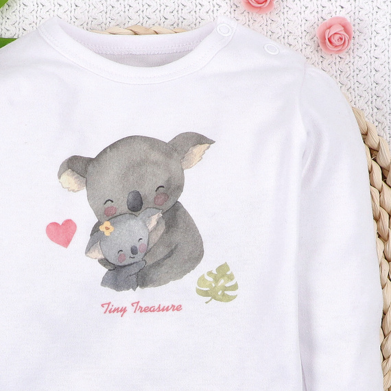 Body Nini 100% Koala bumbac organic, fabricat în Polonia