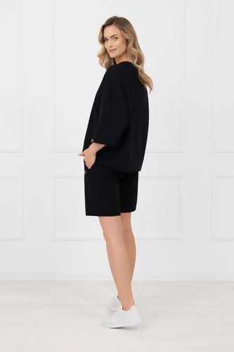 Bluză Kaori Italian Fashion 3/4 mânecă bumbac