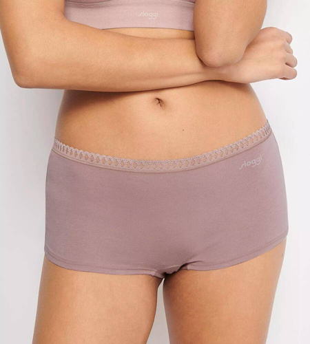 Pantaloni scurți pentru damă GO Crush Short C3P Pachet de 3 Sloggi - bej