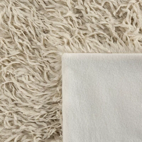 Pătură Adore, pătură de blană pufoasă, Eurodrape, bej