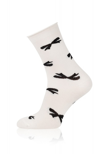 S183D Figaro Șosete lungi non-presiune pentru femei Modă italiană - arcuri