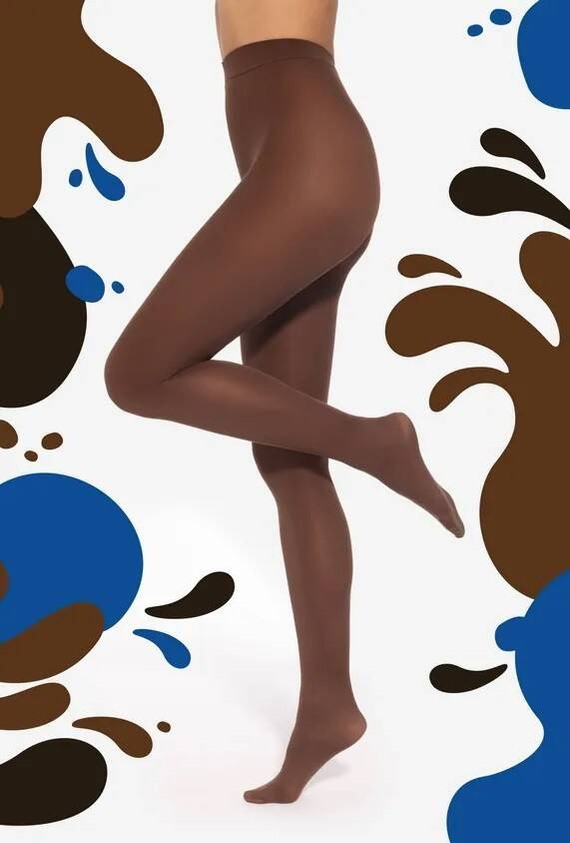 Colanti dama Wedel Microfibre 40 den Gatta - milk choco