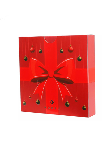 MBX600-356 Boxer Moraj verde – boxeri bărbătești de Crăciun într-o cutie