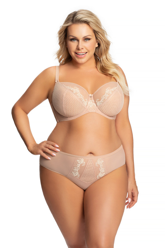 K 689 Blanche Soft Bras Gorsenia - roz pudră