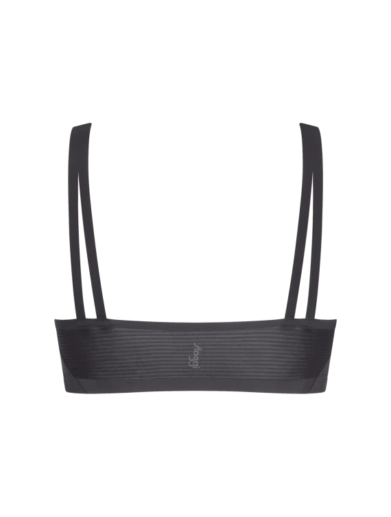 Braletă sloggi ZERO Feel Air fără cusături, ușoară black