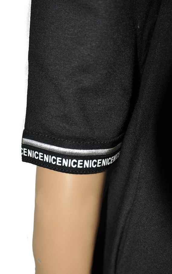 439 Rochie de noapte Nice De Lafense - eleganță feminină și confort în timpul somnului - negru