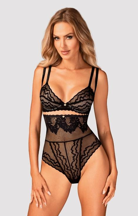 Arienna Bra biustonosz Obsessive - czarny 