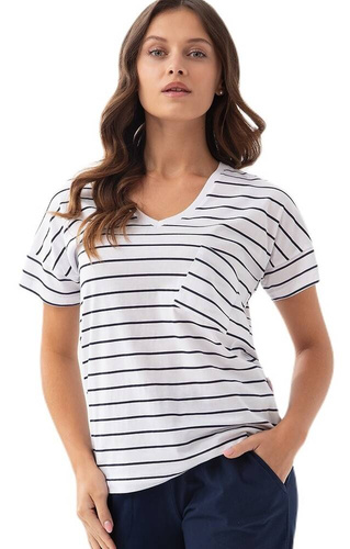 396 pijamale de dama Luna - bleumarin