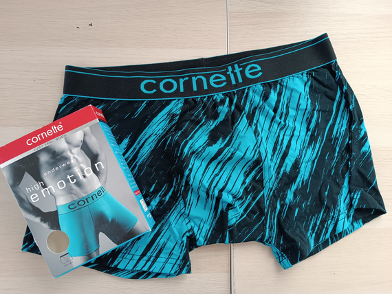 Boxer bărbați High Emotion 508/21 - bleumarin, bumbac