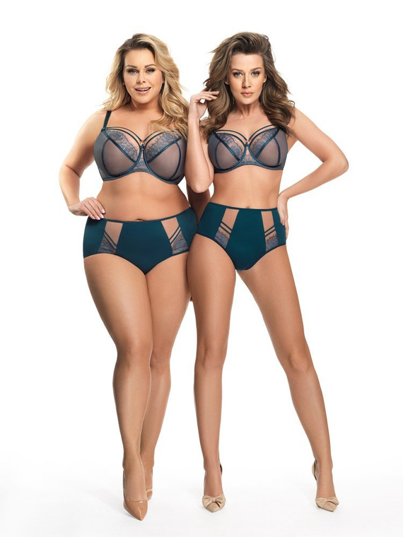 K 496 Paradise sutien moale Gorsenia - verde