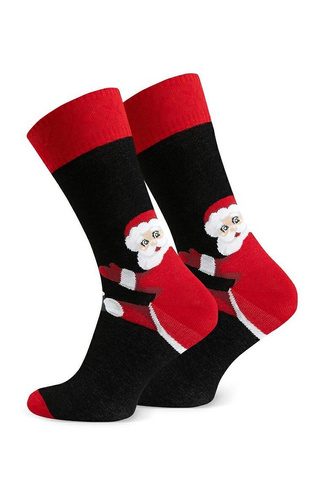 Art.136 Ciorapi barbati de Craciun Steven negri 172 – Modele de Craciun, bumbac