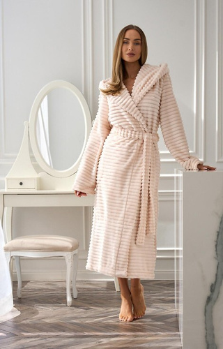 2599 Robin Halat de baie lung pentru femei L&L - caise