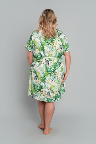 Florina Halat de baie pentru femei Italian Fashion - imprimare frunze