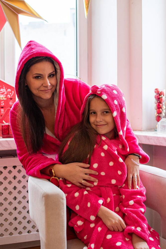 998 Halat de baie pentru copii Bowtie Forex - albastru