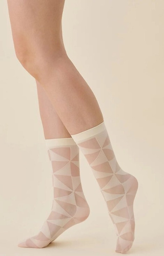 612 Sosete dama Syla 20 den Gabriella - ecru