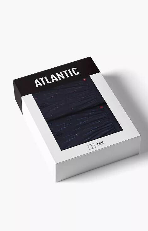 2MBX-073 Boxer bărbați Atlantic - bleumarin-albastru