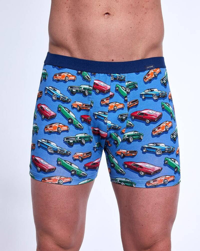 946/02 Boxer bărbați Cornette, bleumarin