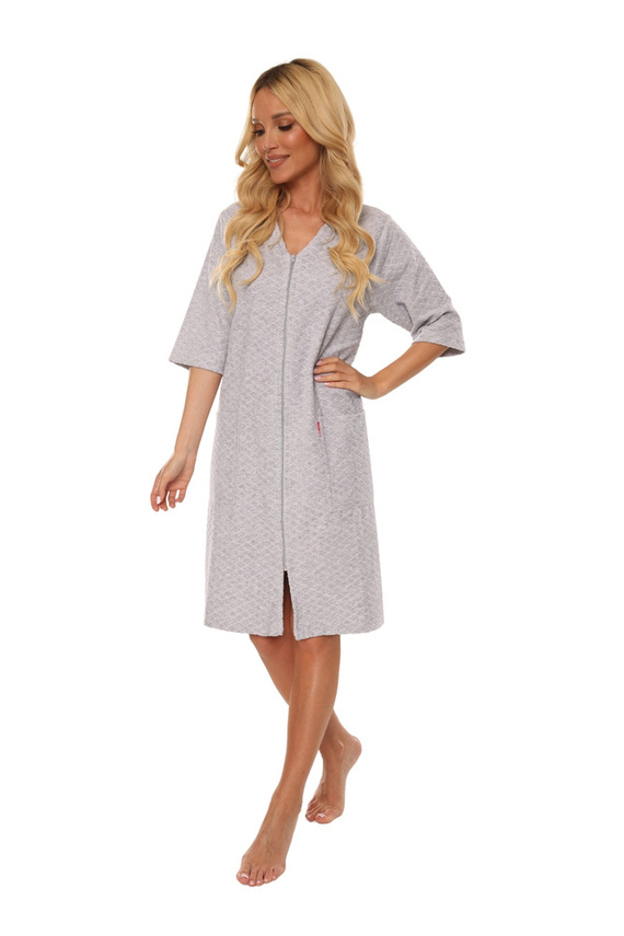 431 Halat de baie pentru femei Velour Forex - melange deschis