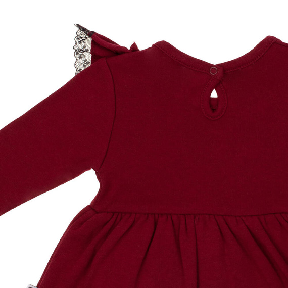 163176 Rochie-body Nicol "Magic of Christmas" - visiniu