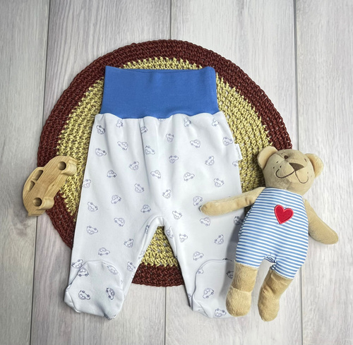 Pijamale pentru bebeluși Mamatti PD15620 cocoșat – bumbac, confortabile