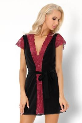 Kumiko LC 90428 Pink Rosses Collection Szlafrok damski LivCo Corsetti