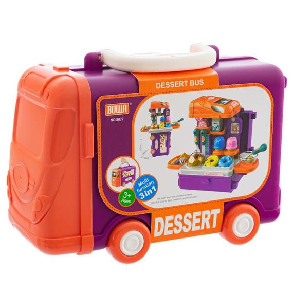 EBZ8077 Jucărie autobuz cu desert Eurobaby