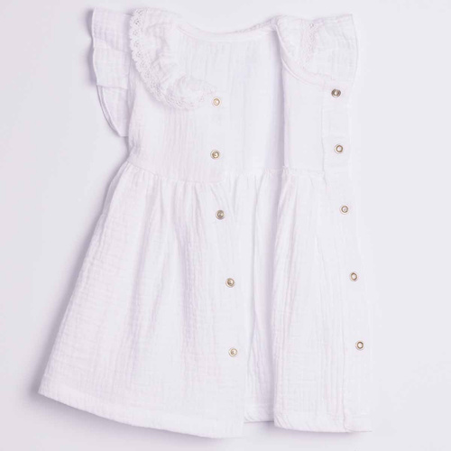 Nicol 224245 Rochie din mușelin pentru fete 100% bumbac pentru vară