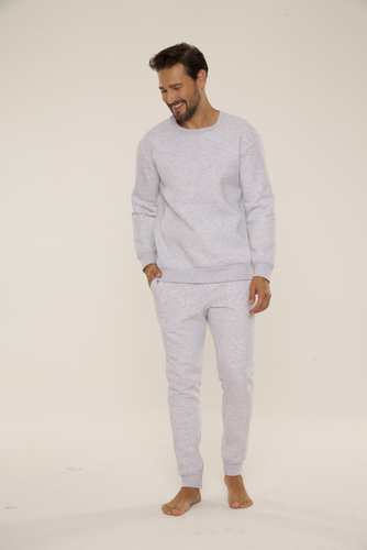 813 Indigo Trening de bărbați de la De Lafense - melange deschis