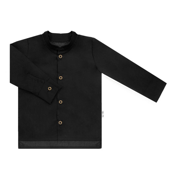 169513 Bluză băiat cu mâneci lungi „Magic of Christmas” Nicol - neagră