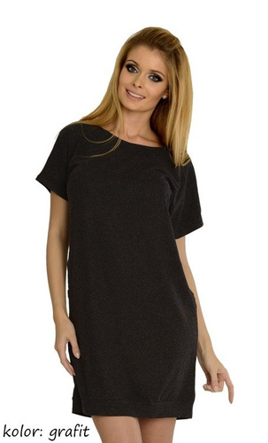 531 Paula Bombka cămașă de noapte De Lafense - grafit