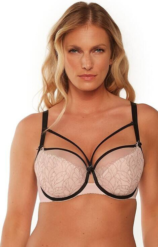 BSO 1240 Leonia Sutien semipadded Gaia negru perlat