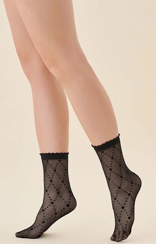 610 Suni Sosete dama 20 den Gabriella - negru