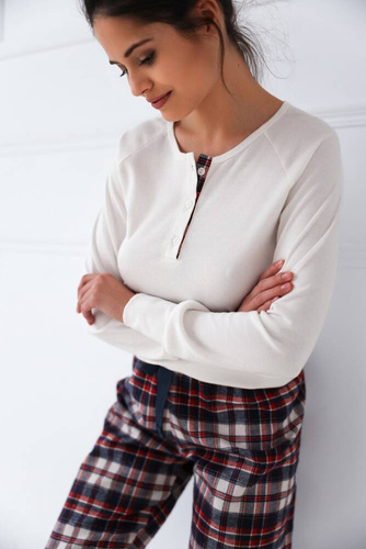 Mollie Pijama pentru femei Sensis Interlock - crem