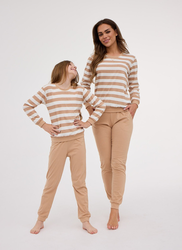 947/198 Pijamale fete Cornette Molly 2 | 100% bumbac, maneci lungi, mansete, cutie