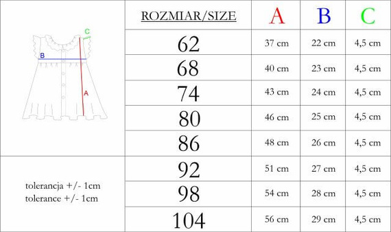 Nicol 224247 Rochie din mușlin pentru fete 100% bumbac pentru vară