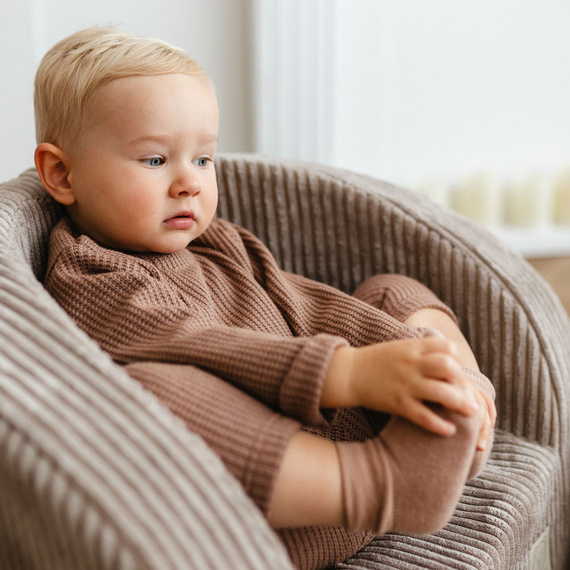 Pulover pentru copii Beary Cool Eevi - bej, moale si confortabil