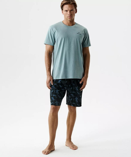 Pijama bărbați Atlantic NMP-399 100% bumbac – lejeră pentru vară