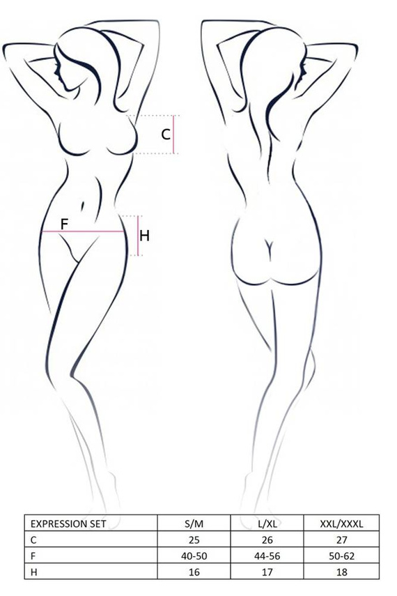 Expression Set Komplet Passion czarny