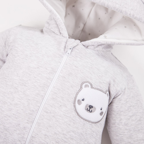 Trening Run & Fun Eevi cu glugă - gri