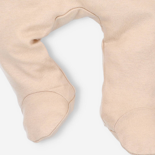 ABN-5330/BEZ Salopete de dormit din bumbac organic Nini, bej