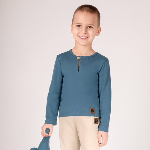 215140 Bluză Eddy Bumbac cu mâneci lungi Nicol