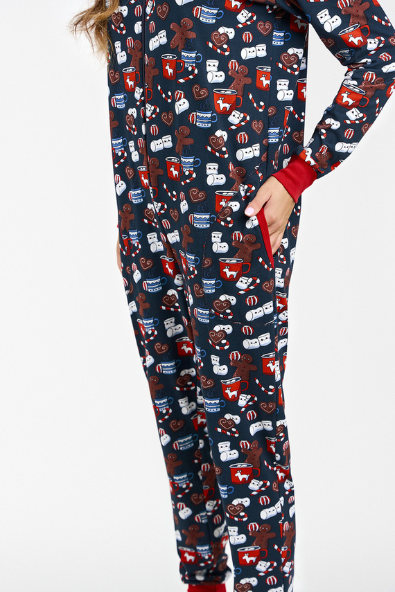 Makala Salopetă pentru femei Modă italiană - print