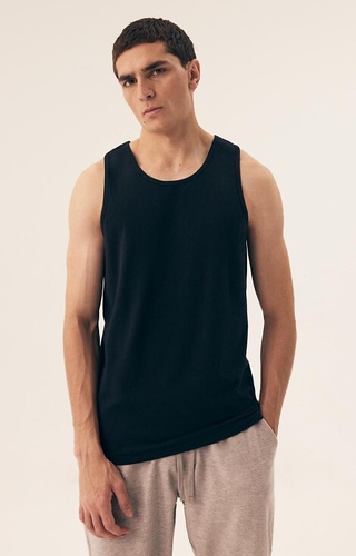 42978 Tricou bărbătesc Move 10 Henderson, negru – bumbac, 2 buc.