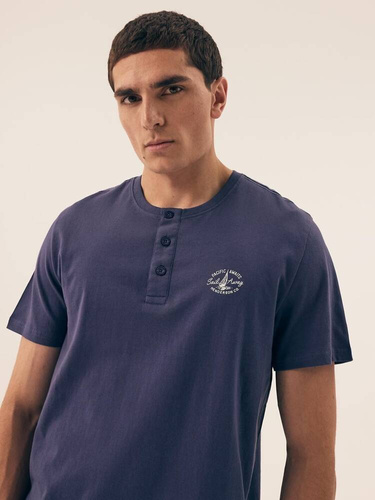 42789 Pijamale pentru bărbați Octave Henderson - bleumarin